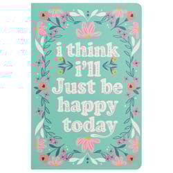 Karma 5 in. W X 8 in. L Multicolored Happy Today Notebook