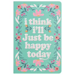 Karma 5 in. W X 8 in. L Multicolored Happy Today Notebook