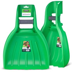 Superio Brand 19 in. 5 Tine Plastic Leaf Scoop