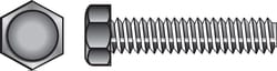 HILLMAN 3/8 in. D X 4 in. L Zinc Plated Steel Hex Tap Bolt 50 pk