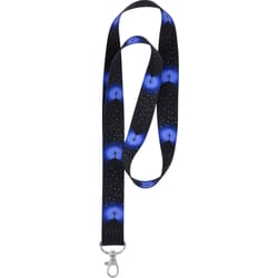 HILLMAN Polyester Blue Decorative Key Chain Lanyard