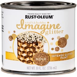 Rust-Oleum Imagine Glitter Gold Water-Based Glitter Paint Interior 50 g/L 8 oz