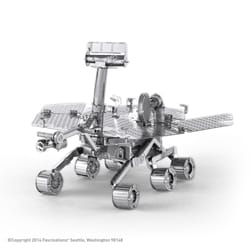 Fascinations Metal Earth Mars Rover 3D Model Kit Silver