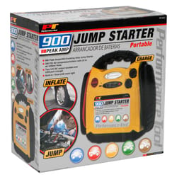 Performance Tool Automatic 12 V 900 amps Jump Starter and Inflator