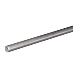 SteelWorks 1/2 in. D X 36 in. L Zinc-Plated Steel Unthreaded Rod