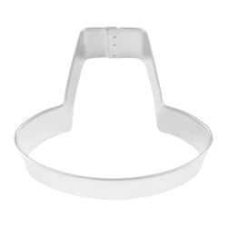 R&M International Corp International Corp 3 in. W X 3 in. L Pilgrim Hat Cookie Cutter Silver 1 pc