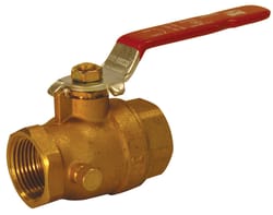 B&K ProLine 1 in. Brass FIP Ball Valve Full Port