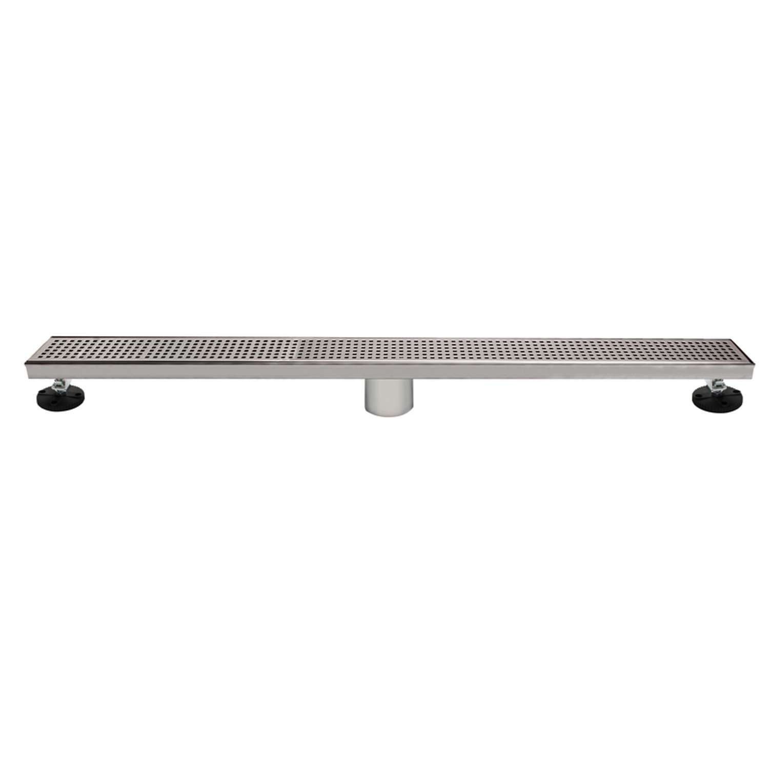 Innova 36 in. D Brushed Nickel Stainless Steel Linear Shower Drain ...