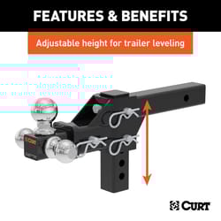 Curt Tri-Ball Mount