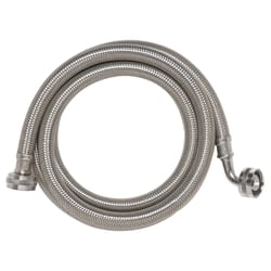 Ace 3/4 in. Hose Thread X 3/4 in. D Hose Thread 4 ft. Stainless Steel Supply Line