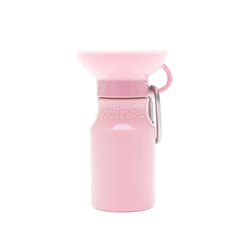 Springer Pink Mini Plastic Pet Travel Bottle For Dogs