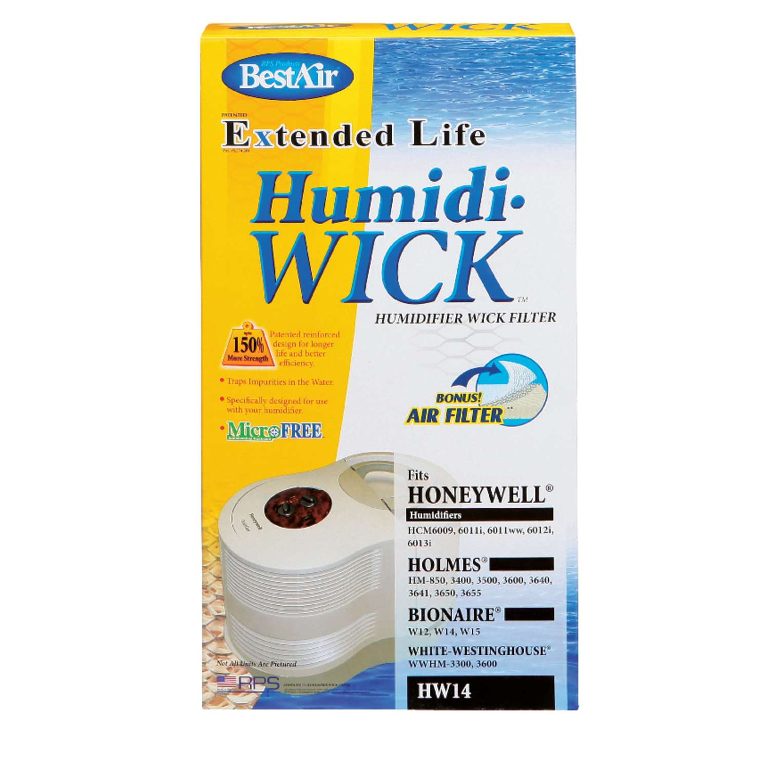 Honeywell HC-14 Replacement Humidifier Filter E, 3-Pack - Foto 2