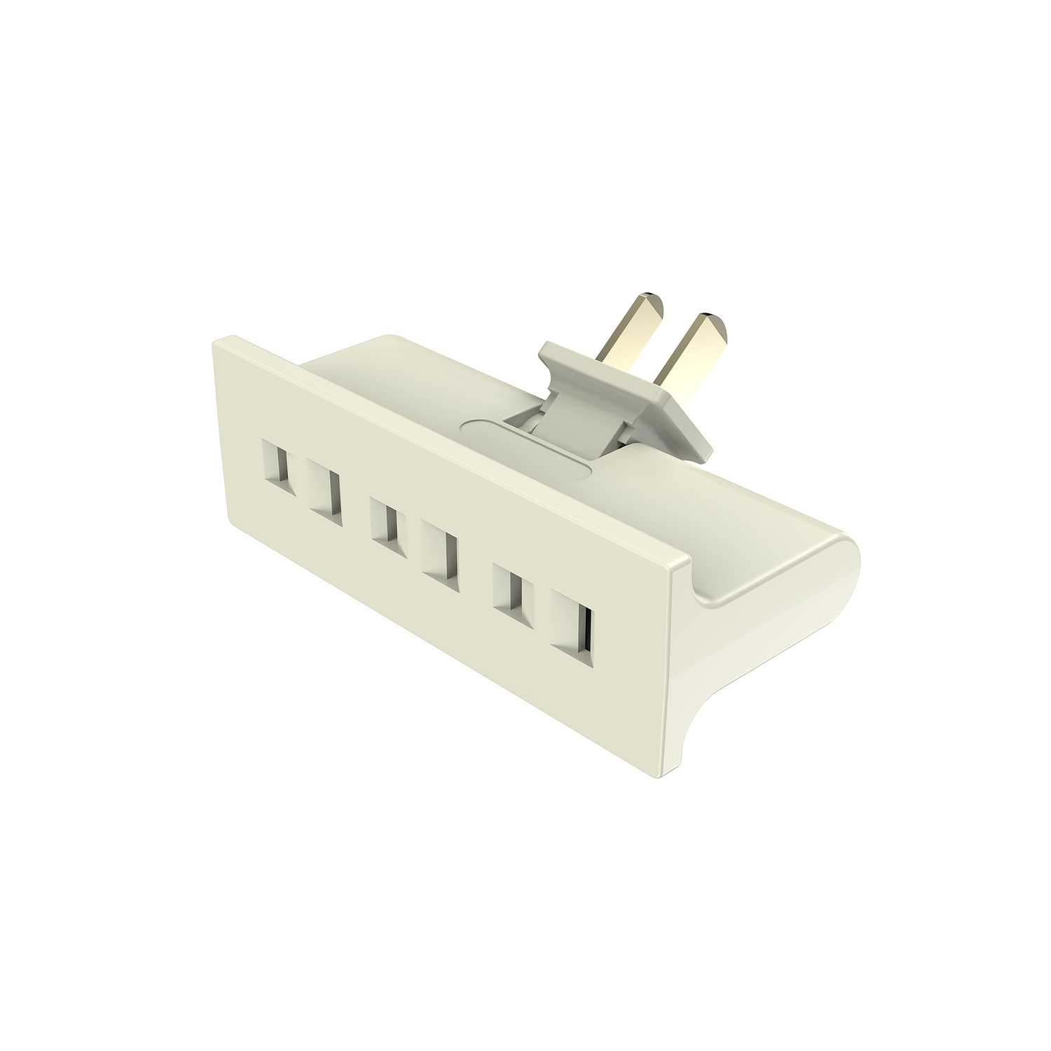 Ace Polarized 3 outlets Adapter 1 pk Ace Hardware
