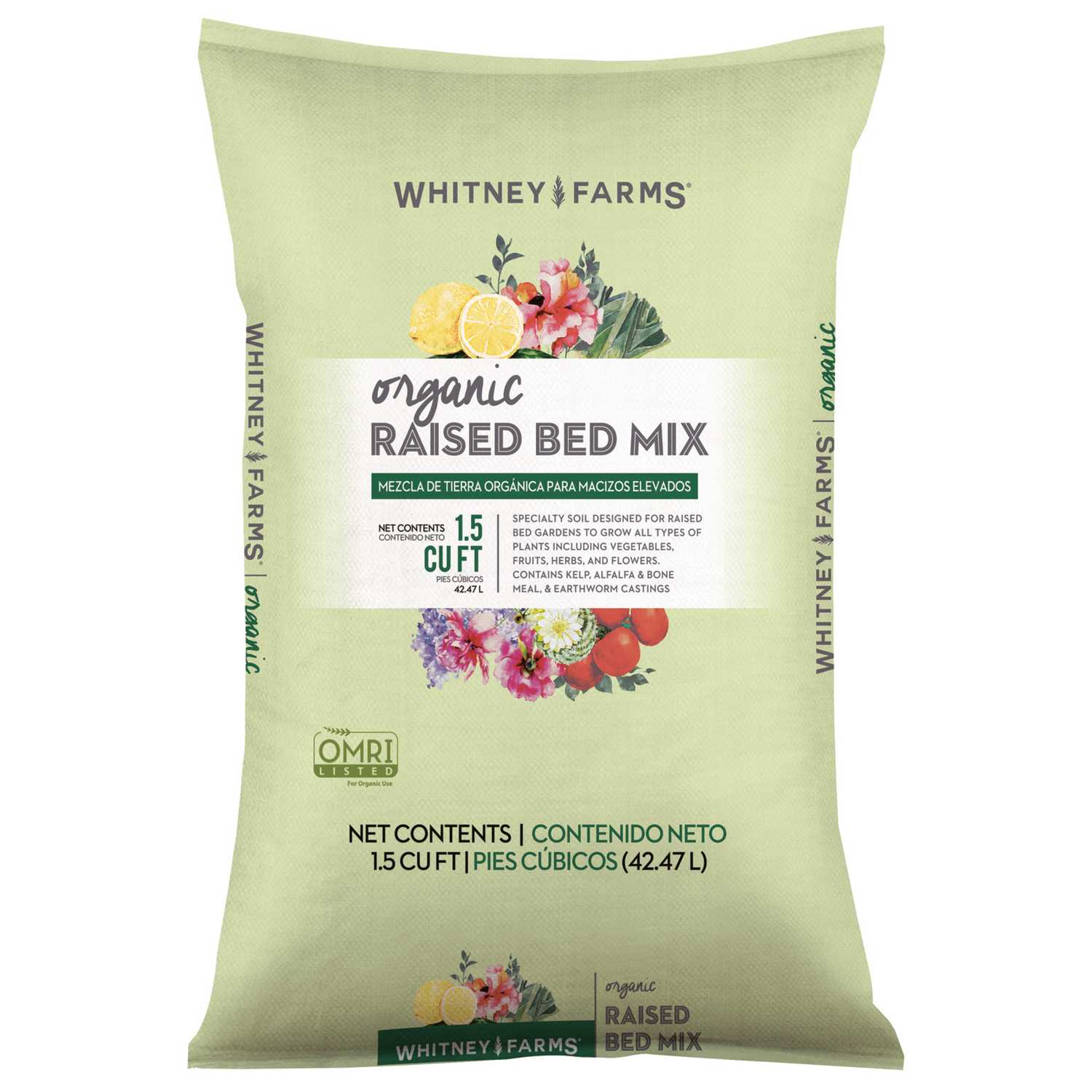 Whitney Farms Organic Garden Soil 1.5 cu. ft. Ace Hardware