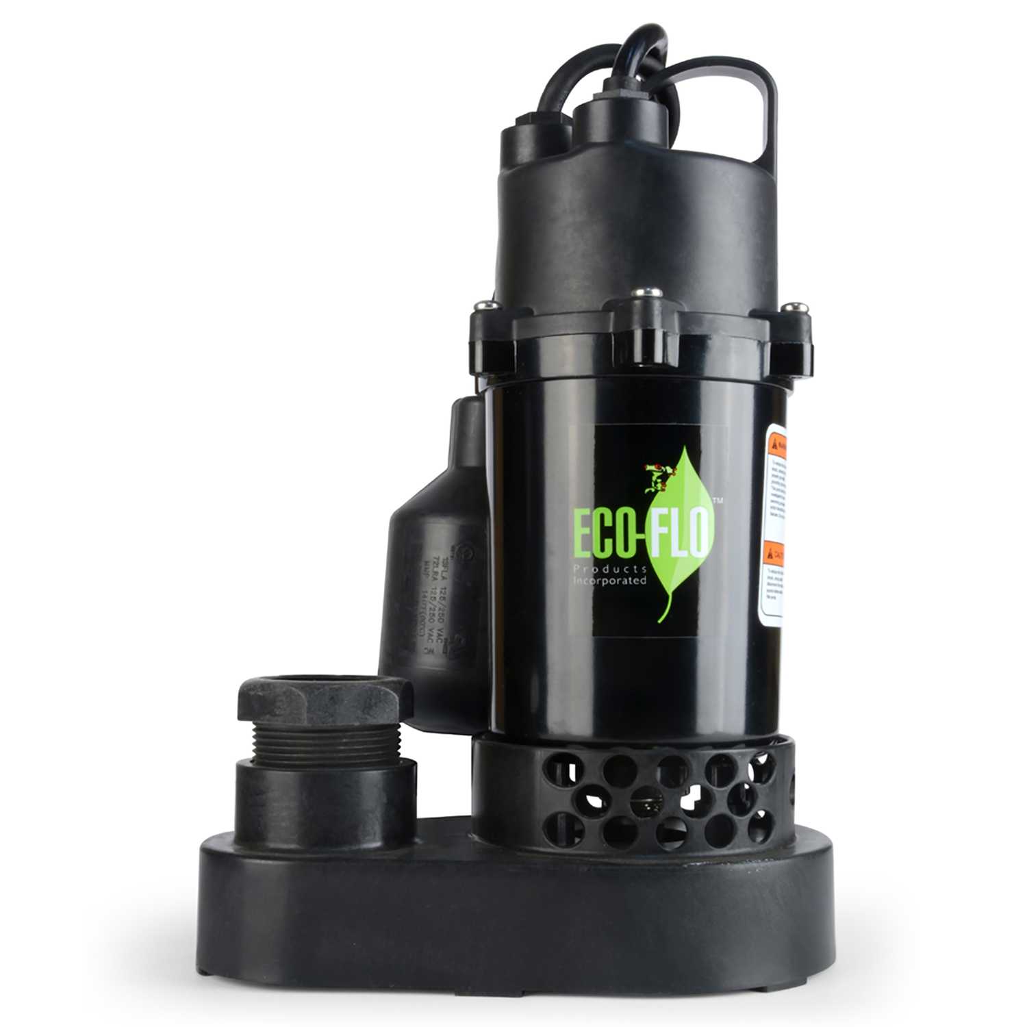Ecoflo 1/2 hp 4080 gph Aluminium Submersible Sump Pump Ace Hardware