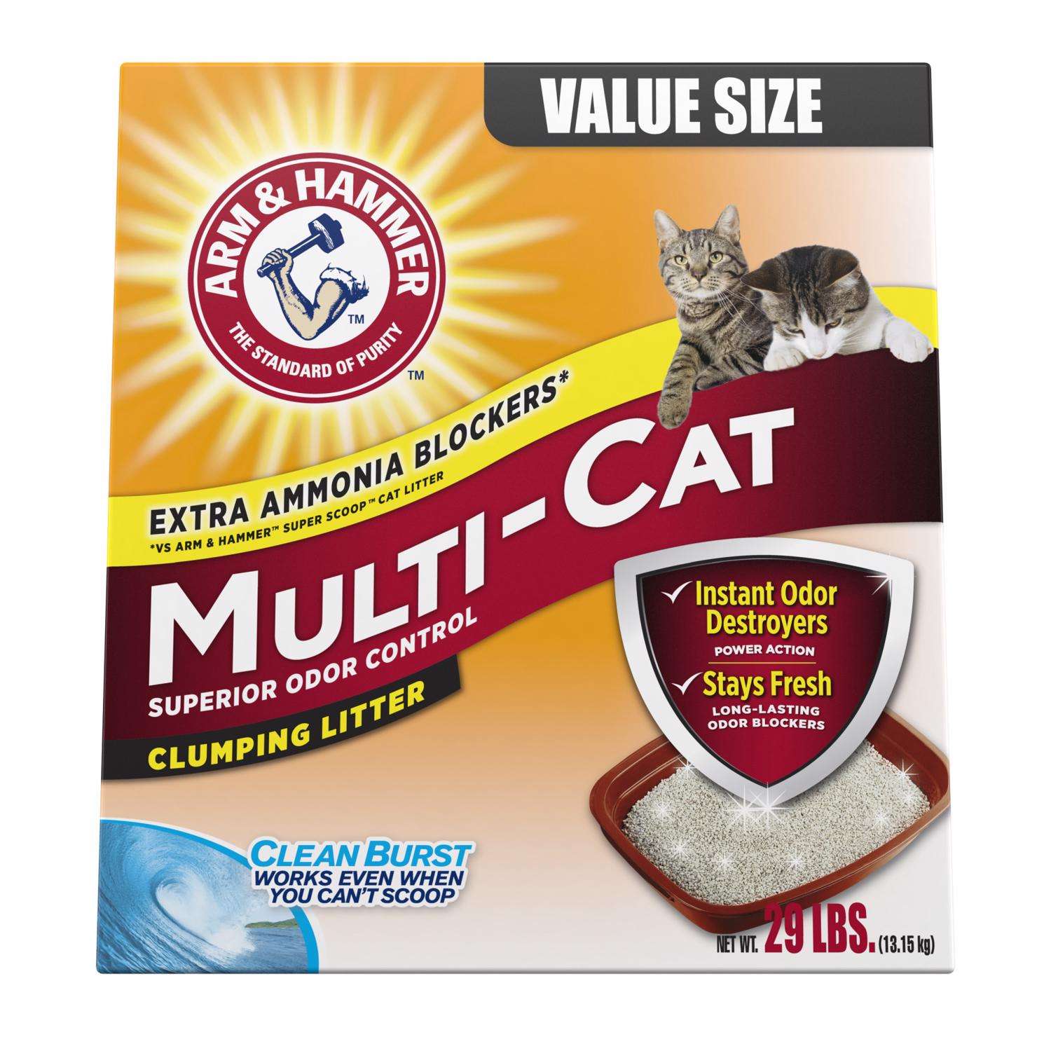 Arm & Hammer No Scent Cat Litter 26.3 lb Ace Hardware