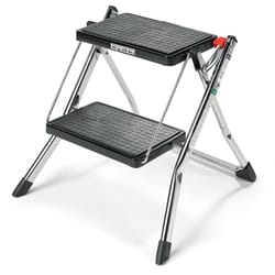 Polder 17.75 in. H X 18.75 in. W X 19.25 in. D 225 lb. capacity 2 step Steel Step Stool