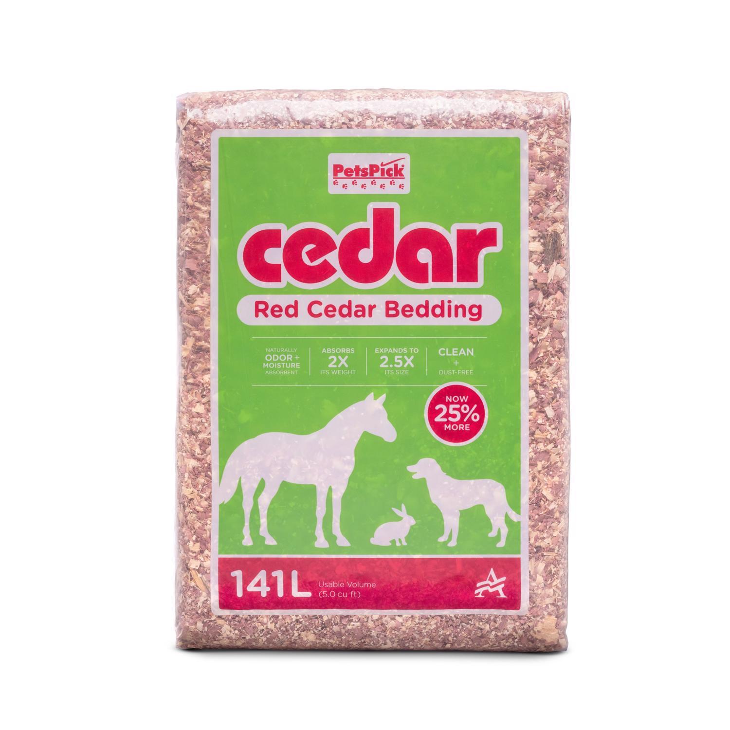 PetsPick Cedar 5 cu ft Cedar Wood Animal Bedding Mfr 2.0P5PK Ace Hardware