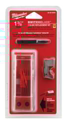 Milwaukee Switchblade Hardened Steel Wood Chiseling Replacement Switchblade 1-3/8 in. L 5 pc