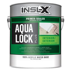 Insl-X Aqua Lock Plus White Flat Water-Based Acrylic Primer and Sealer 1 gal