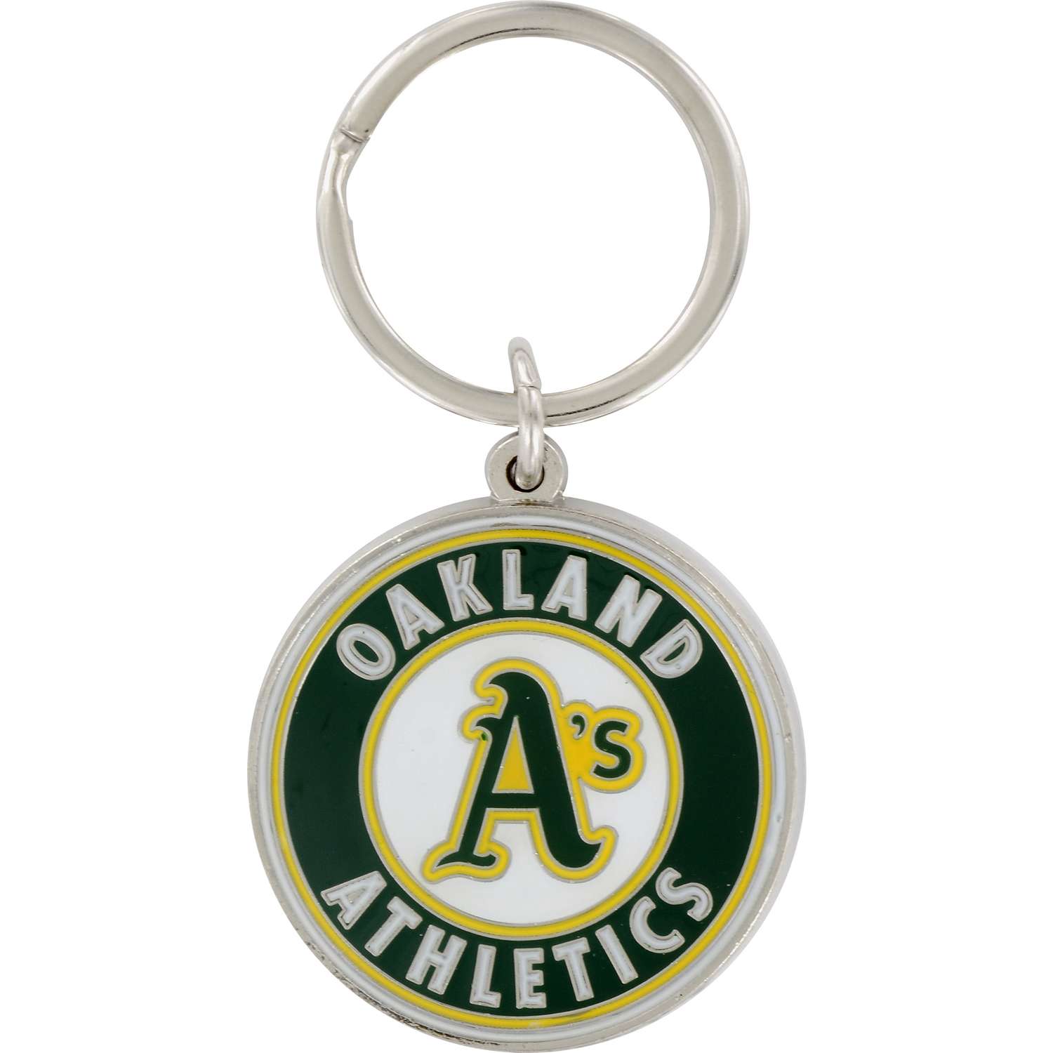 Hillman Oakland Athletics Metal Multicolored Key Chain - Ace Hardware