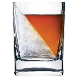 Corkcicle Whiskey Wedge 9 oz Clear Glass/Silicone Drinking Glass