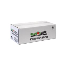 Glamos Wire 1 in. W X 6 in. L Steel Garden Staples 1000 pk