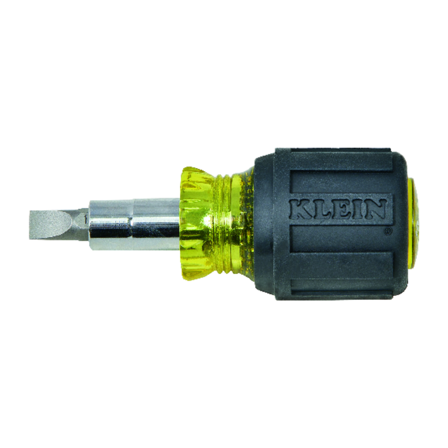 Klein Tools Stubby Multi-Bit Screwdriver/Nut Driver 3.25 in. 5 pc