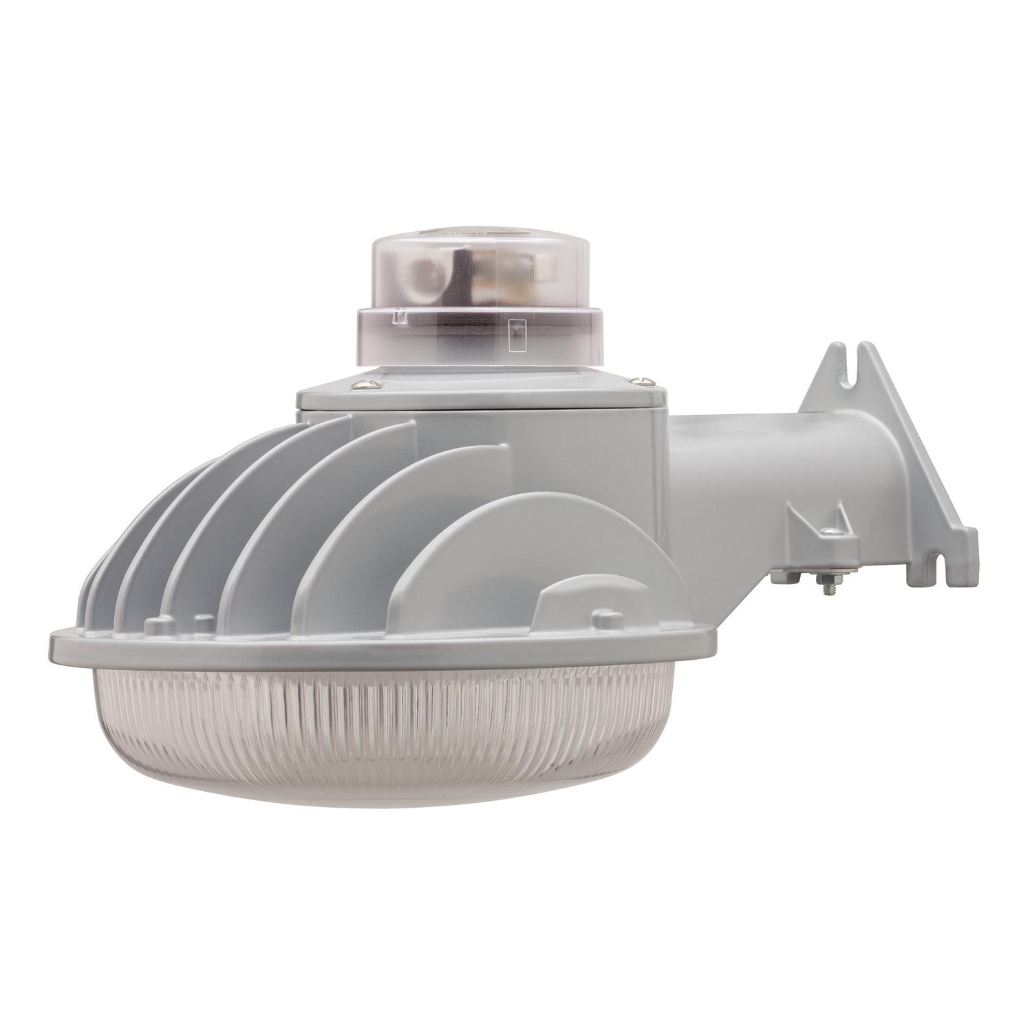 UPC 016963115804 product image for Heath Zenith  Silver  Metal  Security Light  Dusk to Dawn  LED | upcitemdb.com