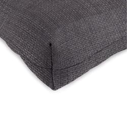 Jordan Manufacturing Gray Polyester Wicker Seat Cushion 4 in. H X 19 in. W X 19 in. L