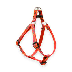LupinePet Original Designs Multicolor Go Go Gecko Nylon Dog Harness