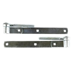Ace 10 in. L Steel Screw Hook And Strap Hinge 2 pk