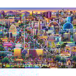 Boardwalk Las Vegas Strip Jigsaw Puzzle Multicolored 500 pc