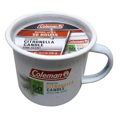 Coleman Citronella Tin Candle Solid For Mosquitoes 10.2 oz