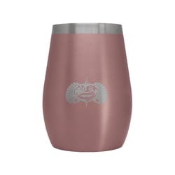 Toadfish 10 fl. oz. Rose Gold BPA Free Non Tipping Wine Tumbler with Lid