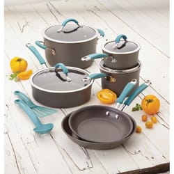 Rachael Ray Aluminum Cookware Set Gray