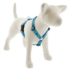 LupinePet Original Designs Multicolored Turtle Reef Nylon Dog Harness