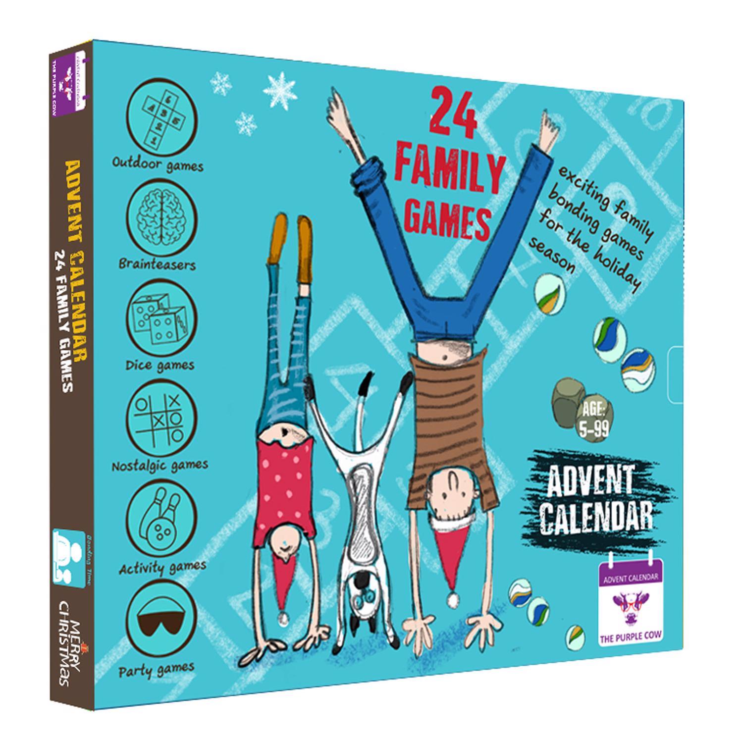 The Purple Cow Family Games Countdown Calendar