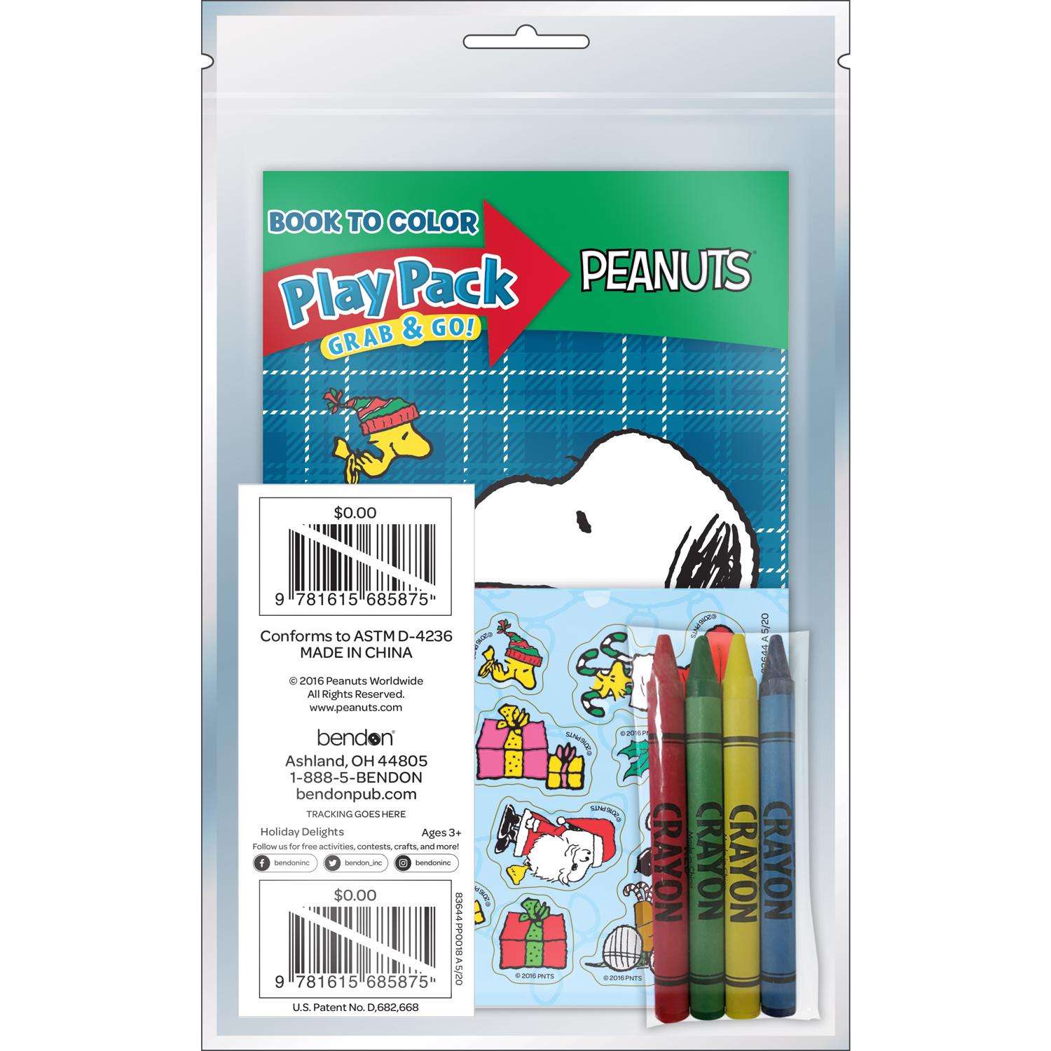 Bendon Play Pack, Grab & Go, The Grinch