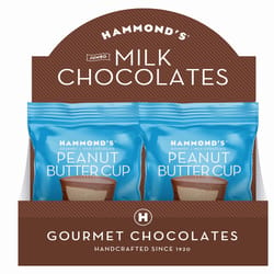 Hammond's Candies Peanut Butter Cup Chocolate Candies 2 oz