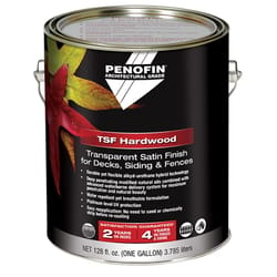 Penofin TSF Hardwood Transparent Satin Natural Water-Based Water-Based Wood Stain 1 gal