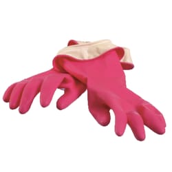 Casabella Latex Cleaning Gloves L Pink 1 pair
