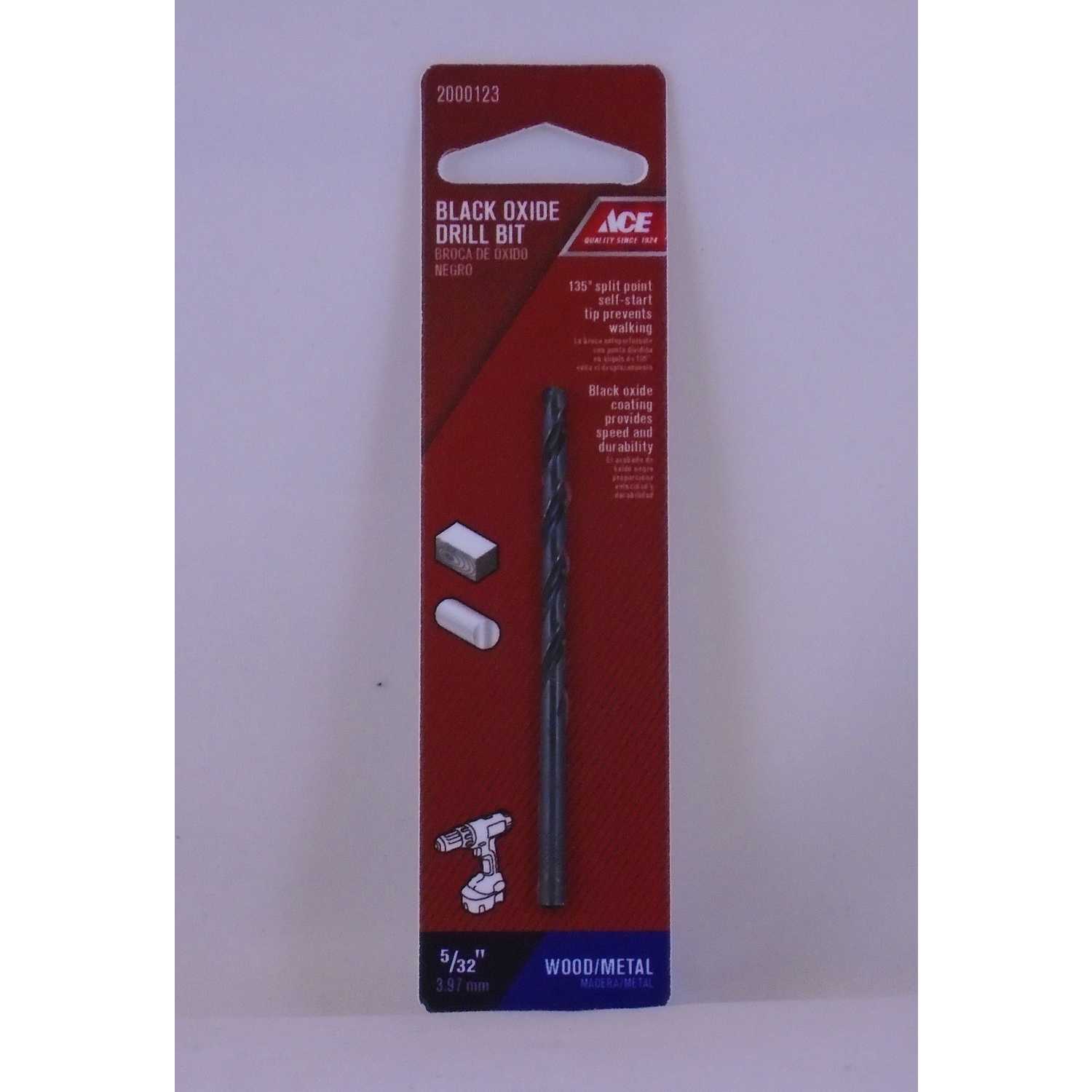 Ace 5/32 in. x 31/8 in. L High Speed Steel Drill Bit 1 pc. Ace Hardware