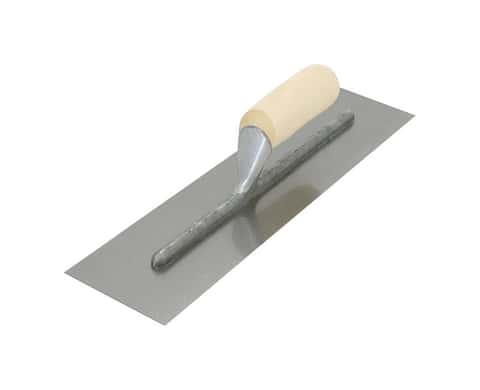 Marshalltown QLT 4-1/2 in. W Polished Steel Finishing Trowel Marshalltown QLT 4-1/2 in. W Polished Steel Finishing Trowel
