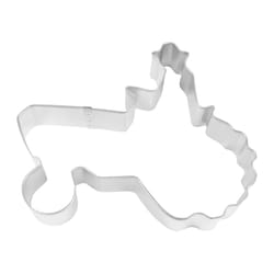 R&M International Corp Tractor 5 in. W X 5 in. L Cookie Cutter Silver 1 pc