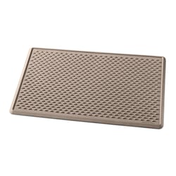 WeatherTech Indoor Mats 30 in to W X 60 in to L Tan Thermoplastic Utility Mat