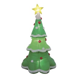 Celebrations 7.5 ft. Green Tree w/ Star Inflatable