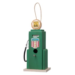 Glitzhome 13.75 in. H X 6 in. W X 5 in. L Bird House