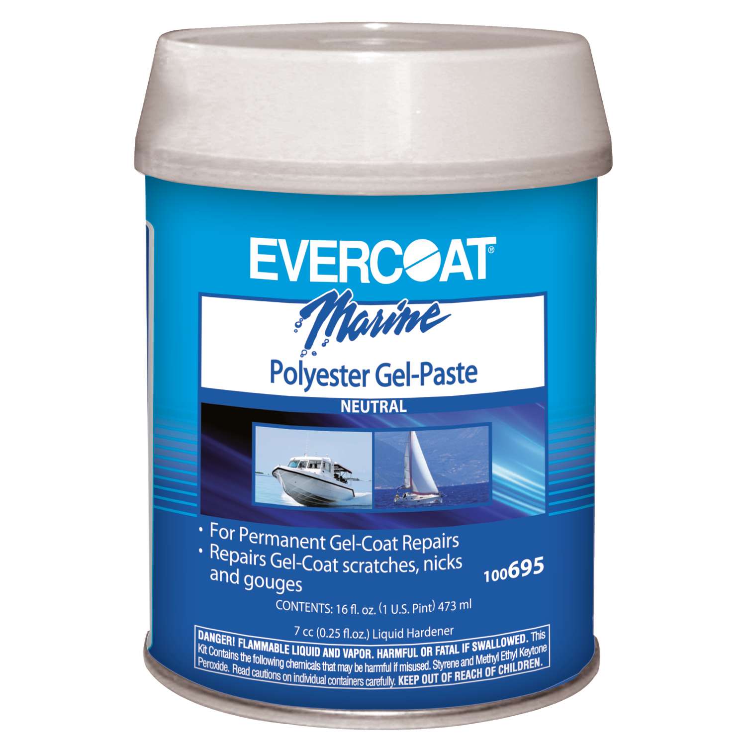 Evercoat Marine Gel Coat Paste 1 pt Ace Hardware