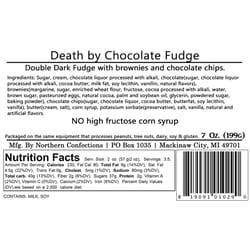 Devon's Mackinac Island Fudge Co. Chocolate Fudge 7 oz